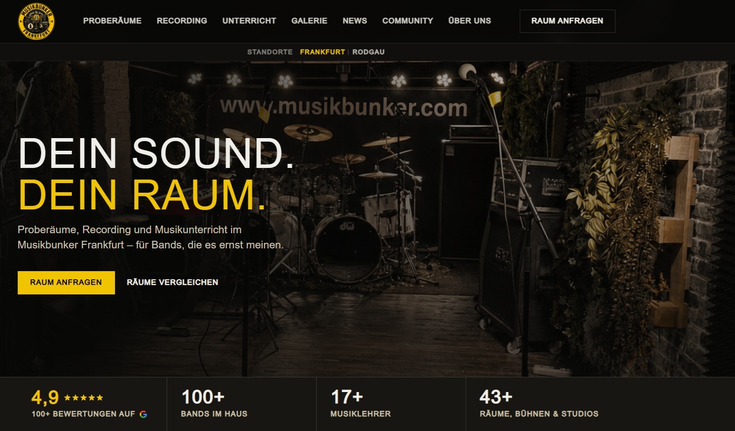 Musikbunker Frankfurt Römerstadt